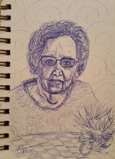 Older lady Sketch