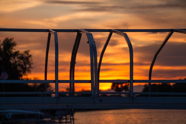 Sunset on the first day of spring!