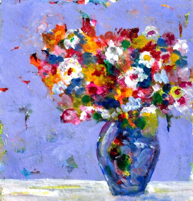 Dabbling with acrylics.... a whole different game! 